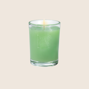 Pistachio Macaroon - Votive Glass Candle - 12 EA