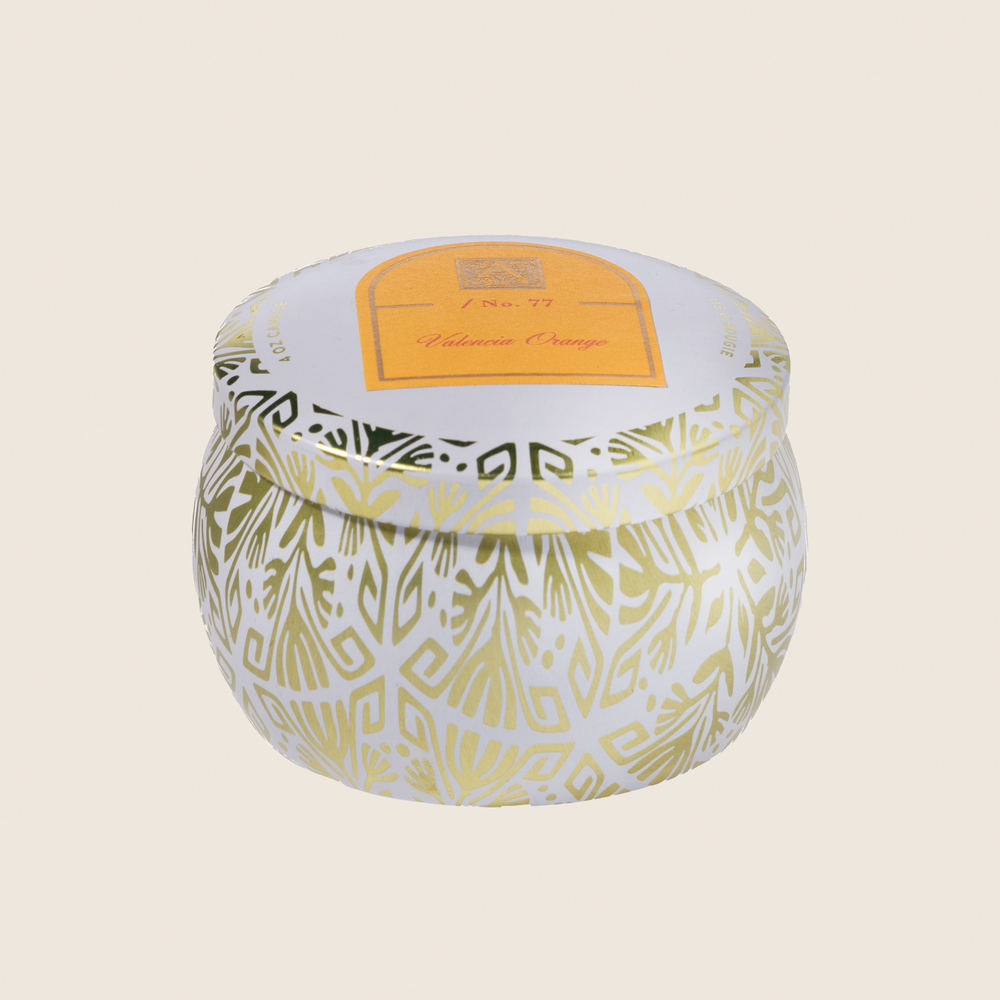 NEW! Valencia Orange - Tin Candle - 8 EA