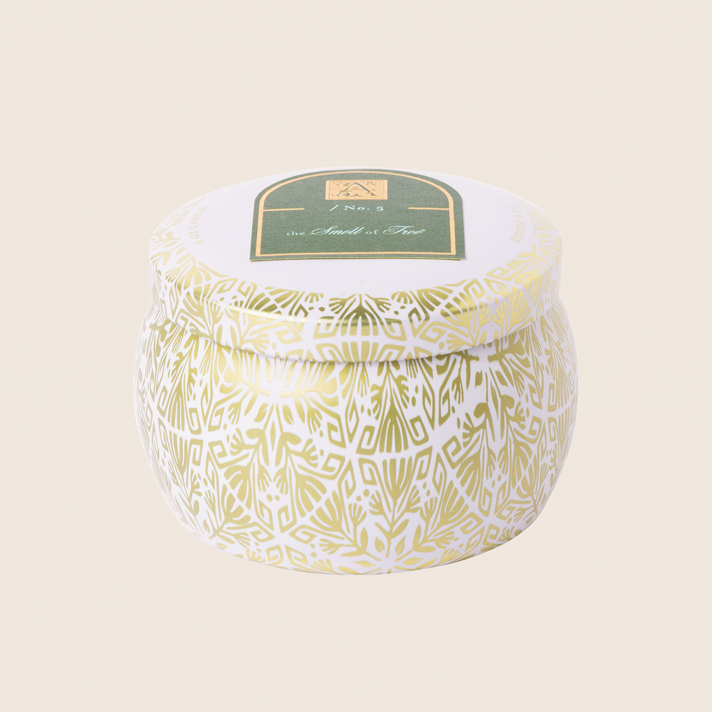 The Smell of Tree - Printed Travel Tin Candle - 8 EA