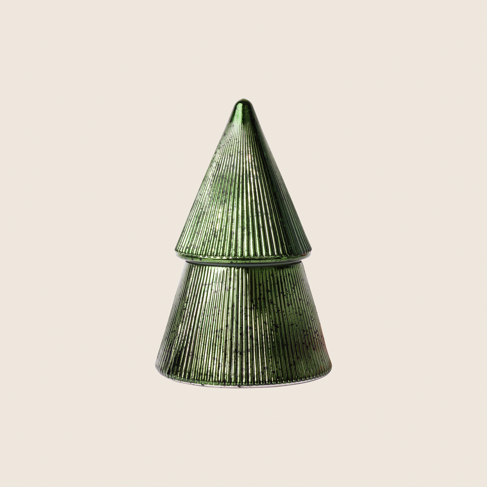 The Smell of Tree - Plaid Tree Glass Candle - 4 EA