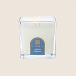 Sunkissed Sandalwood - Cube Glass Candle - 6 EA