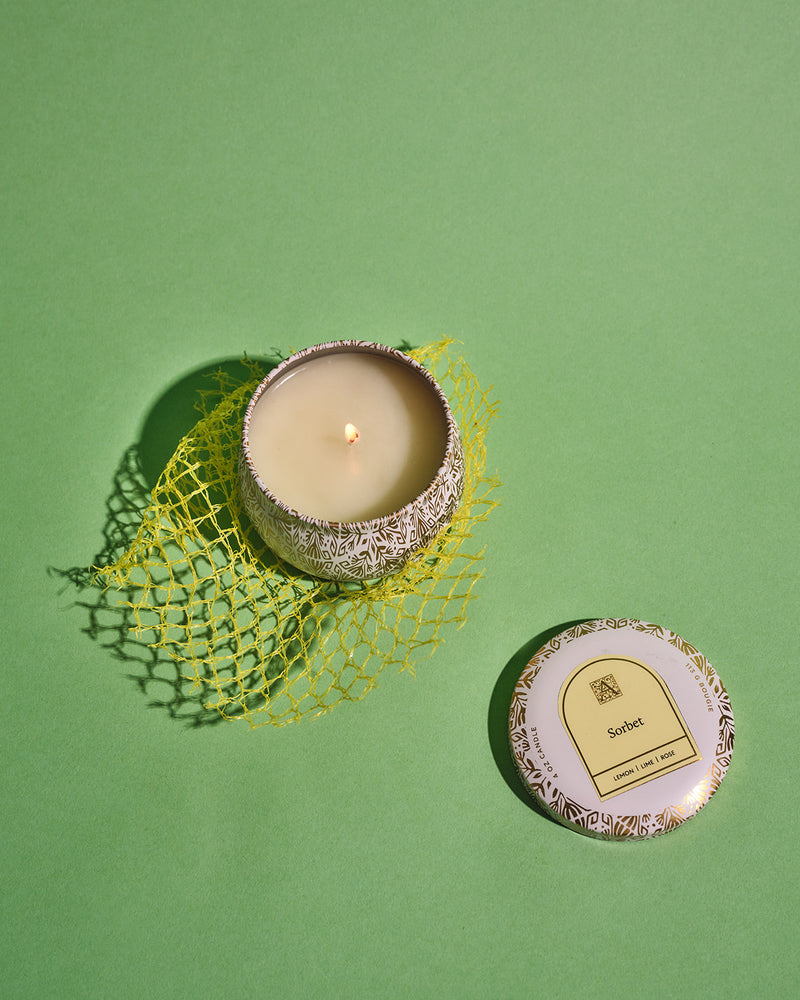 Sorbet - Tin Candle - 8 EA