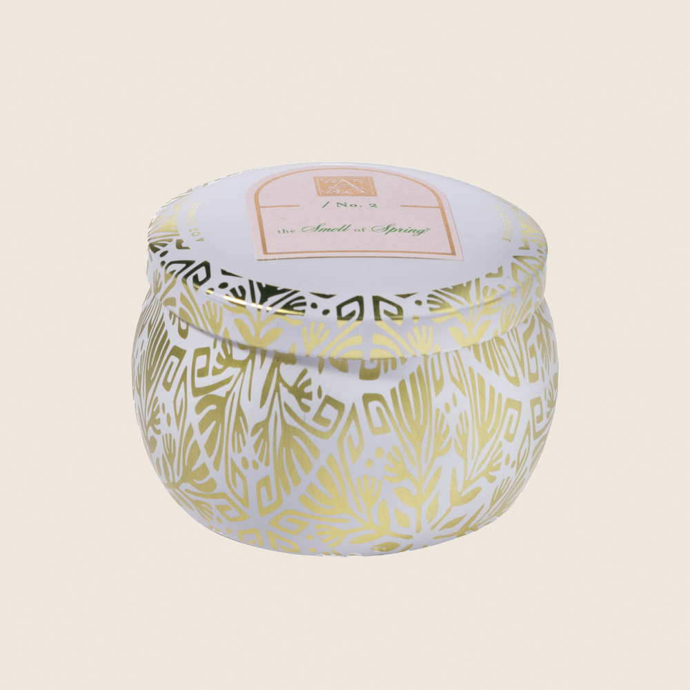 NEW! The Smell of Spring - Tin Candle- 8 EA