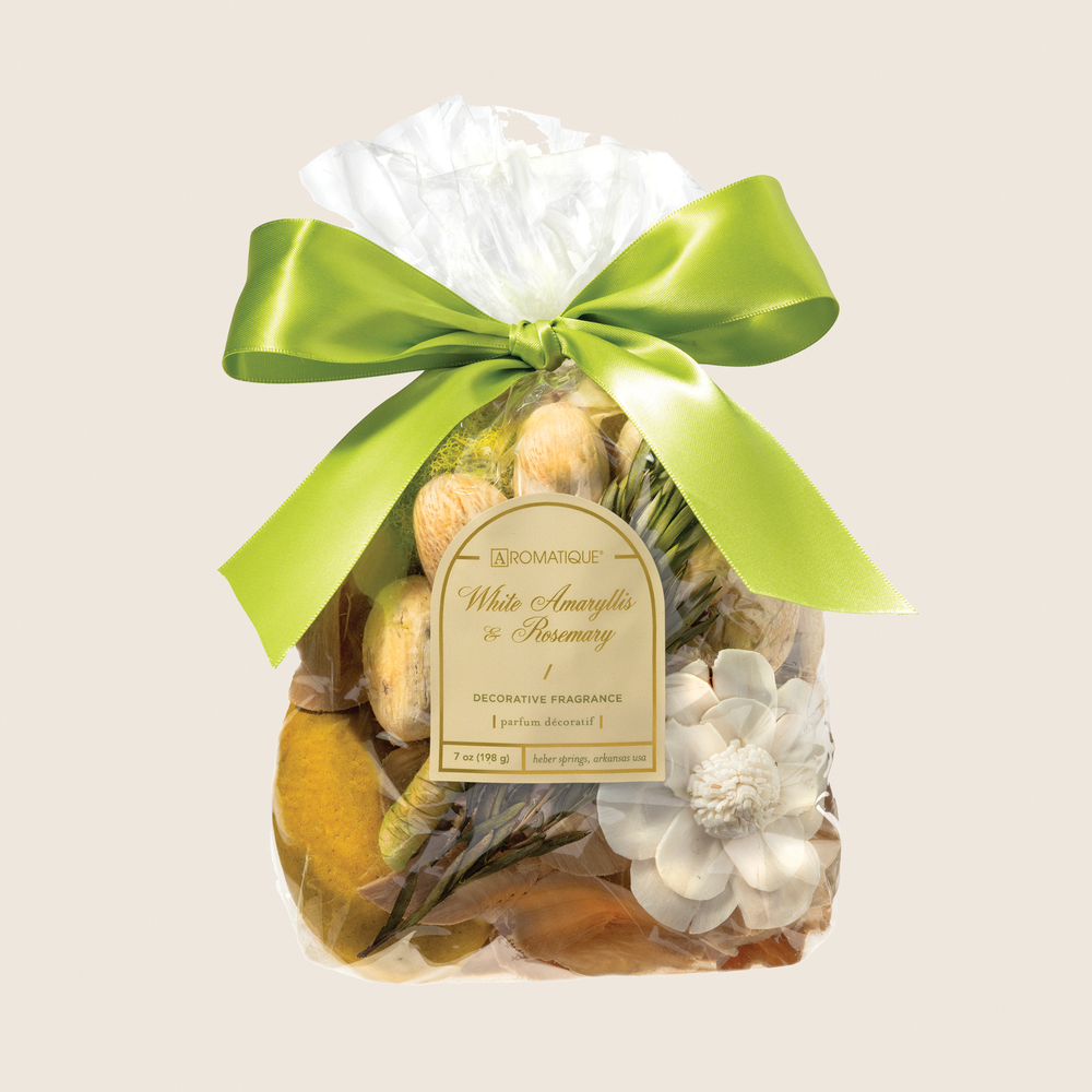 White Amaryllis & Rosemary - Standard Decorative Fragrance Bag - 15 EA