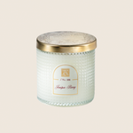 Juniper Berry - Textured Glass Candle - 11 EA