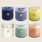 NEW! Elegant Essentials - Combo Pack - Textured Glass Candle - 12 EA