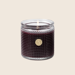 NEW! Autumn Cherry - Elegant Essentials - Textured Glass Candle - 6 EA
