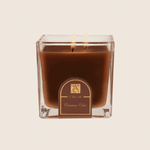 Cinnamon Cider - Cube Glass Candle - 6 EA
