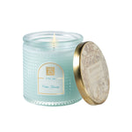 Cotton Ginseng - Textured Glass Candle - 11 EA