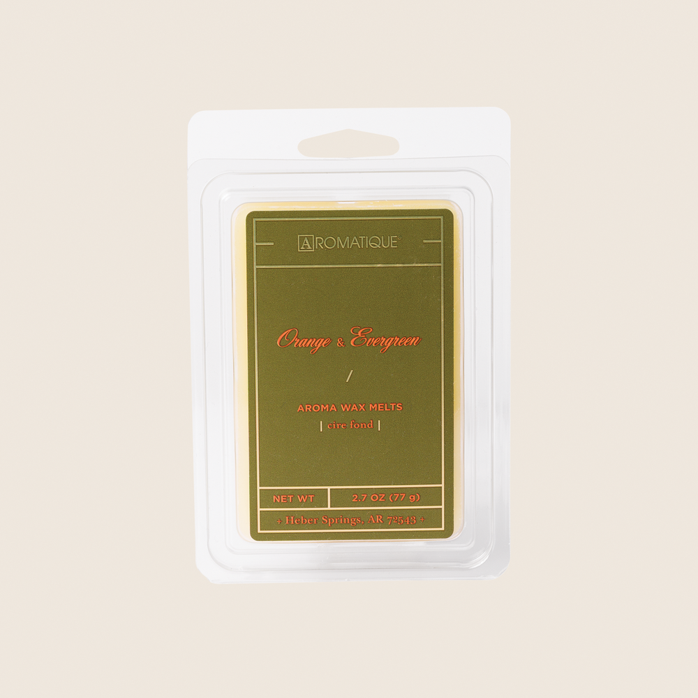 Orange & Evergreen - Aroma Wax Melts - 12 EA