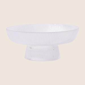 Ribbed Glass Decorative Fragrance Bowl - Aroma Accessories - 4 EA