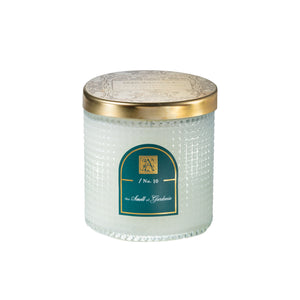 The Smell of Gardenia - Textured Glass Candle - 11 EA