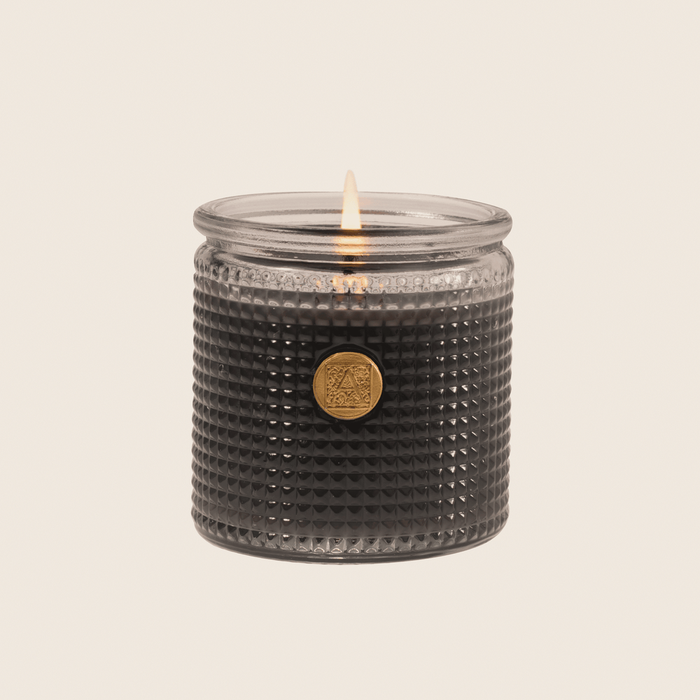 
            
                Load image into Gallery viewer, Smoked Vanilla &amp;amp; Santal - Textured Glass Candle - 11 EA
            
        