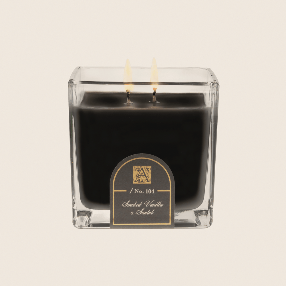 
            
                Load image into Gallery viewer, Smoked Vanilla &amp;amp; Santal - Cube Glass Candle - 6 EA
            
        