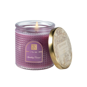 Sparkling Currant - Textured Glass Candle - 11 EA