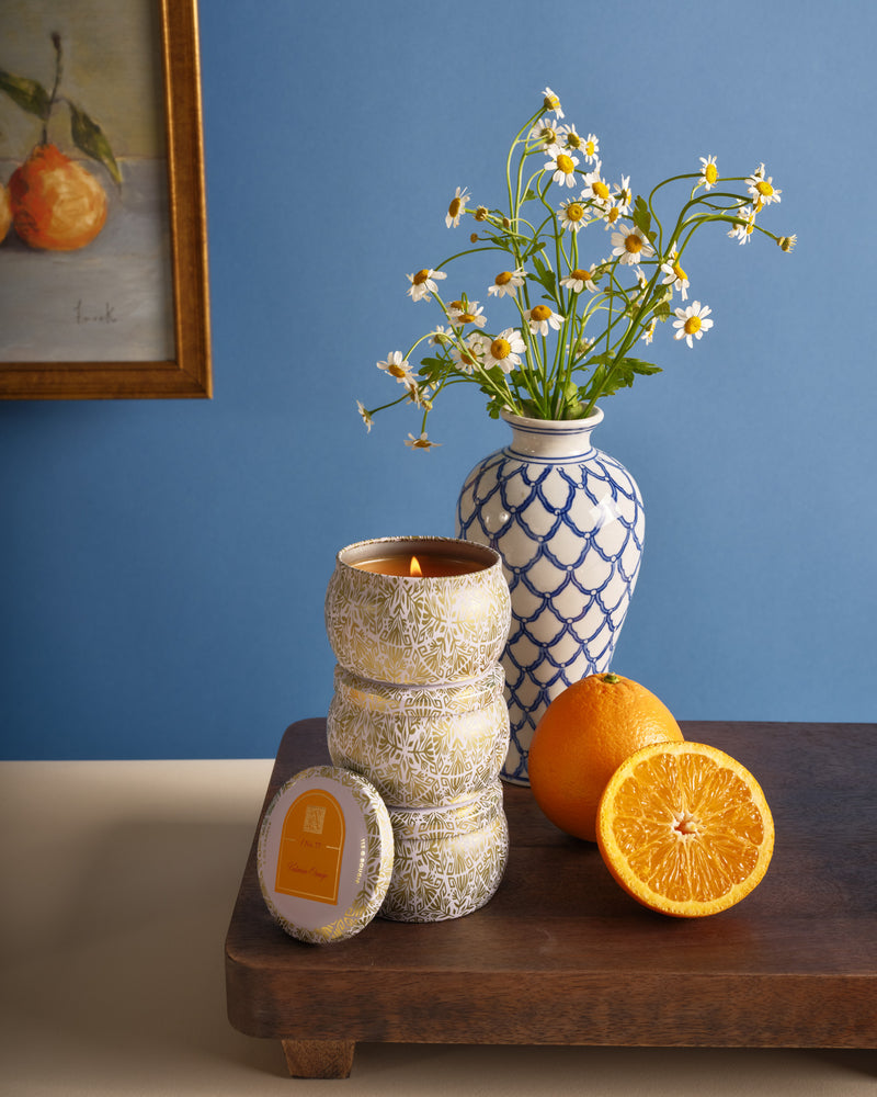 Valencia Orange - Tin Candle - 8 EA