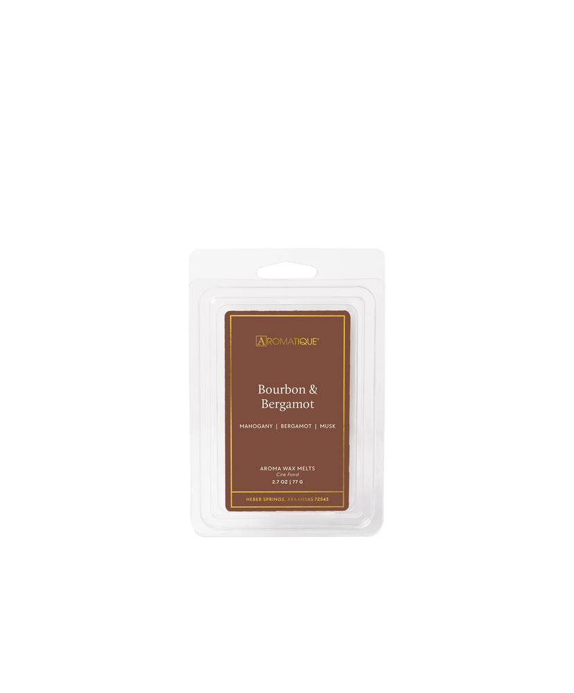 Bourbon & Bergamot - Aroma Wax Melts - 12 EA