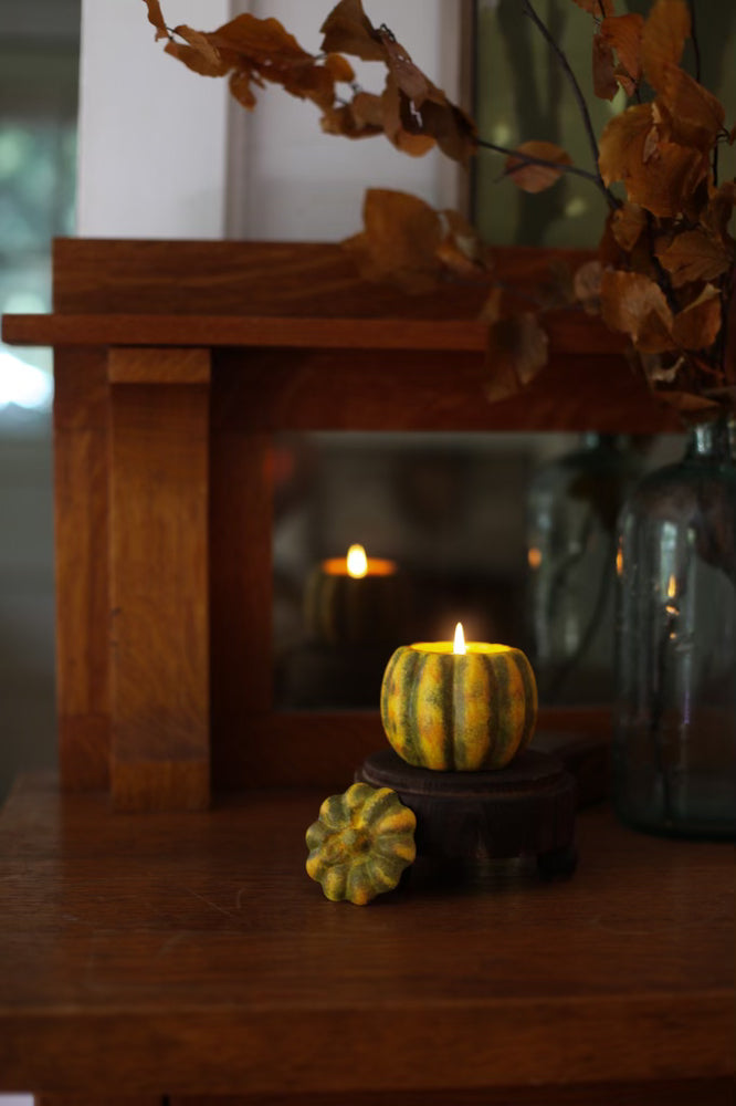 Harvest Gourd Candle - Pumpkin Spice - 6 EA