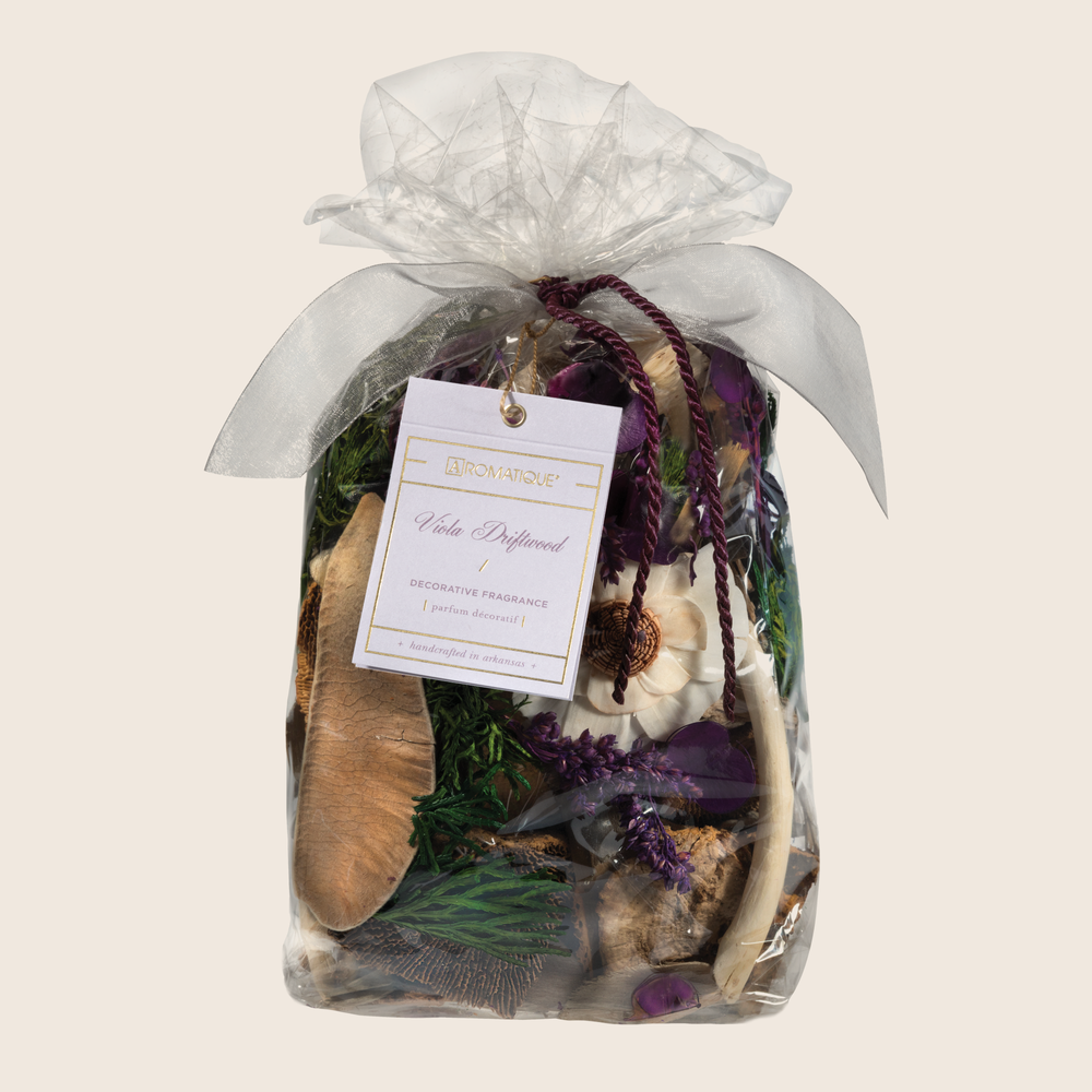 Viola Driftwood - Large Decorative Fragrance Bag - 14 EA