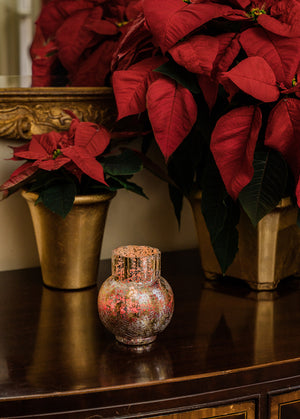 Cinnamon Cider - Gilded Ornament Candle - 6 EA