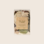 White Amaryllis & Rosemary - Mini Deco Box - 8 EA