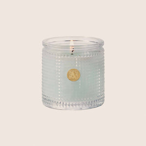 Cotton Ginseng - Textured Glass Candle - 11 EA