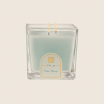 Cotton Ginseng - Cube Glass Candle - 6 EA