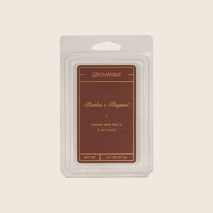 Bourbon & Bergamot will make your home feel cozy with bold citrus fragrance softened by cashmere musk and hints of bourbon. Bourbon & Bergamot Aroma Wax Melts contain a set of 8 cubes made from 100% food-grade paraffin wax and a highly fragrant aroma - no wicks or flames needed.
