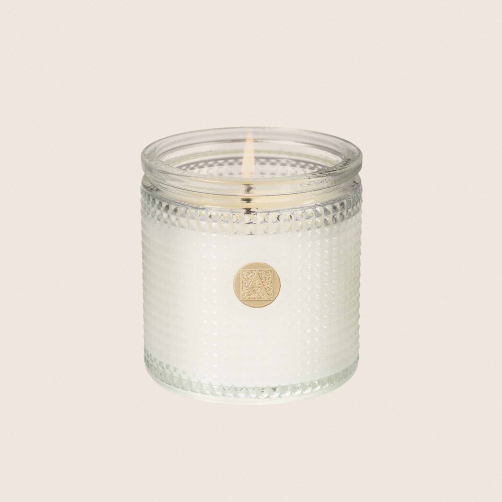 The Smell of Gardenia - Textured Glass Candle - 11 EA